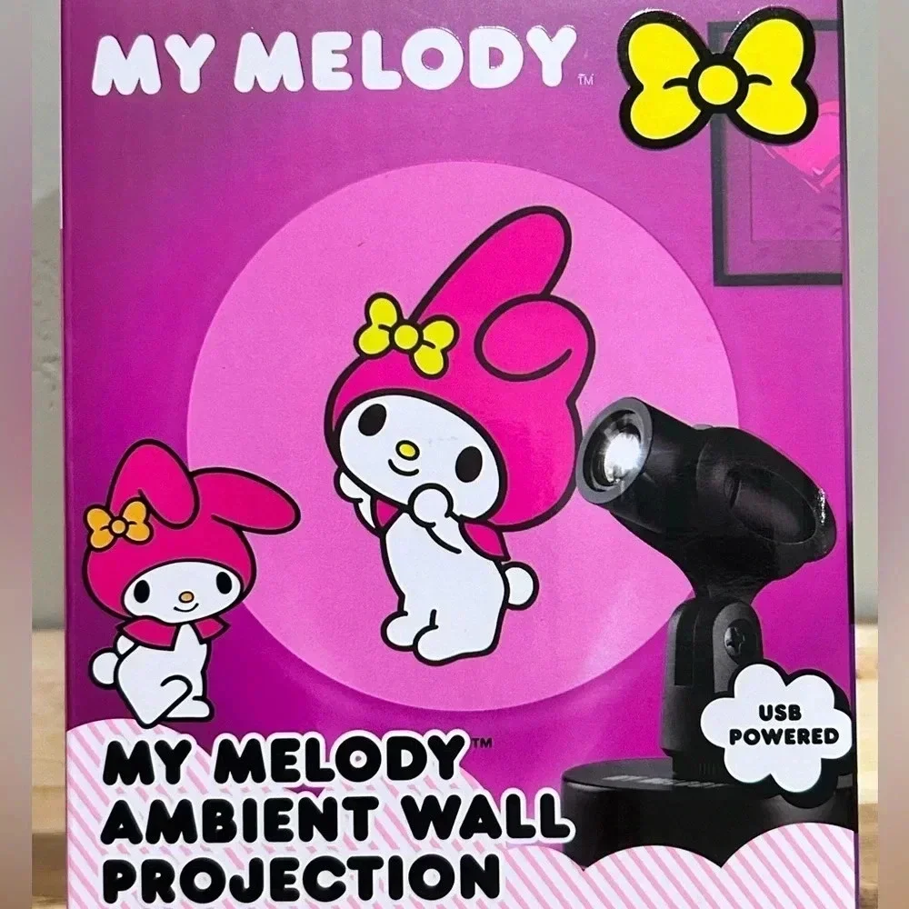 MY MELODY AMBIENT WALL PROJECTION. DELIGHTFUL AMBIANCE. USB POWERED. BRAND NEW! - Picture 1 of 12